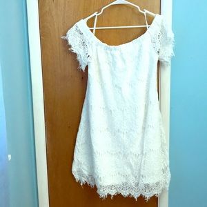 Off white lace dress